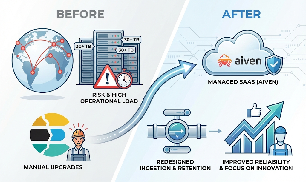 Large-scale Elasticsearch Migration to SaaS
